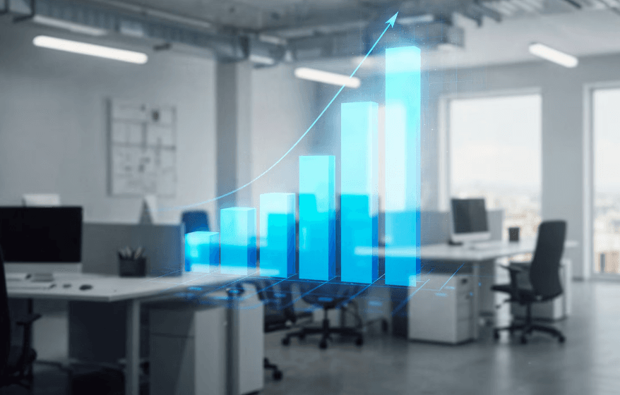 Business office environment